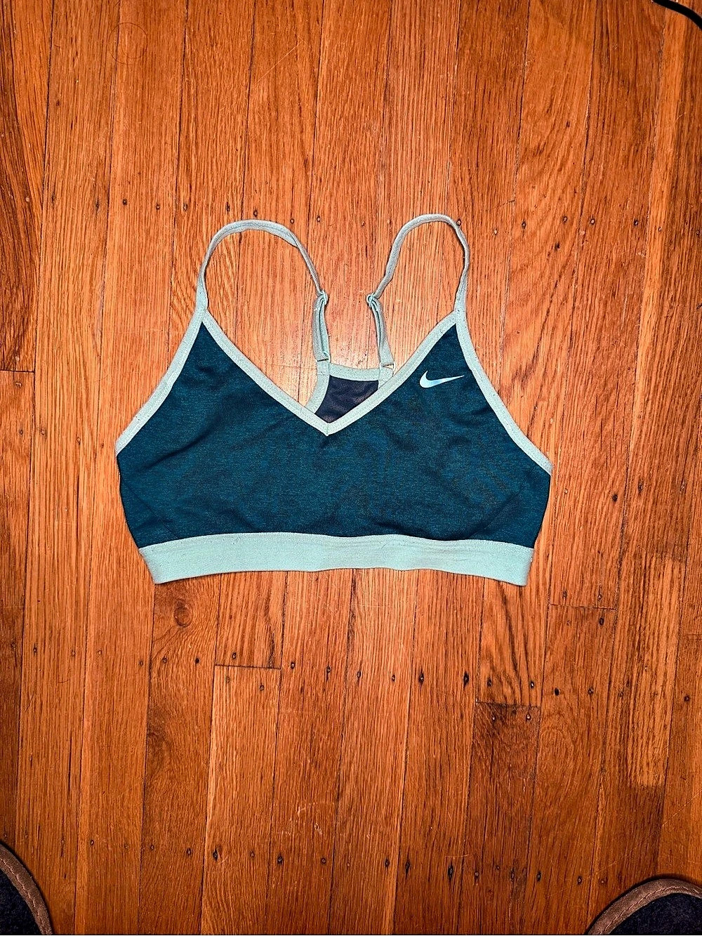 Nike Indy Light-Support Adjustable Sports Bra Teal
